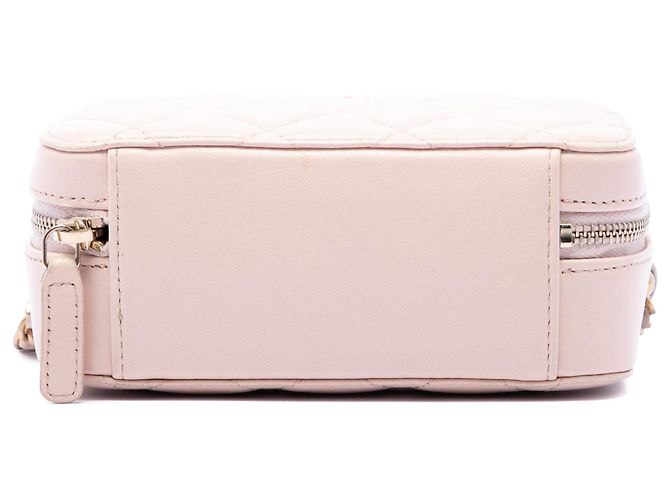 Borsa Camera Chanel Pink CC Quilted Lambskin Pearl Crush Rosa - vista 3