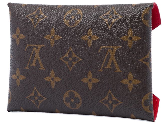 Louis Vuitton Brown Monogram Pochette Kirigami MM Marrone - vista 2