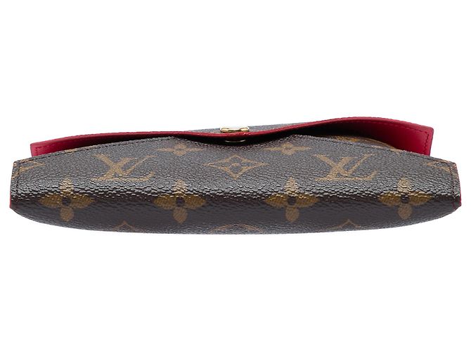 Louis Vuitton Brown Monogram Pochette Kirigami MM Marrone - vista 3