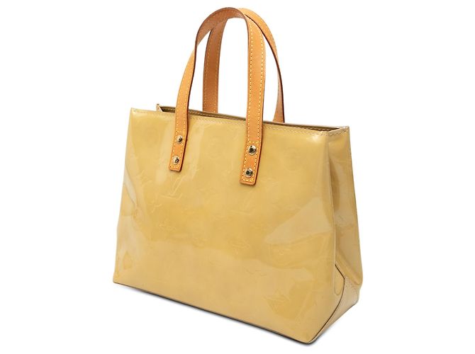 Louis Vuitton Beige Monogram Vernis Reade PM - vista 2