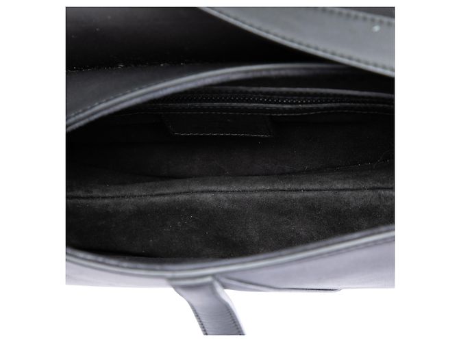 Borsa Saddle Dior in vitello ultra opaco nero - vista 4