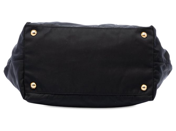 Borsa Prada in Tessuto nera con fiocco Fiocco Nero - vista 3