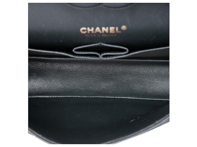 Chanel Black Medium Classic Caviar Double Flap Nero - vista 4