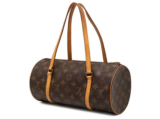 Louis Vuitton Brown Monogram Papillon 30 Marrone - vista 2