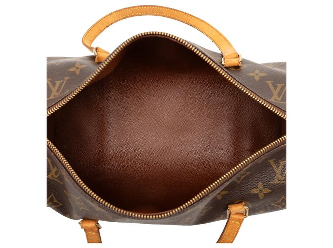 Louis Vuitton Brown Monogram Papillon 30 Marrone - vista 4