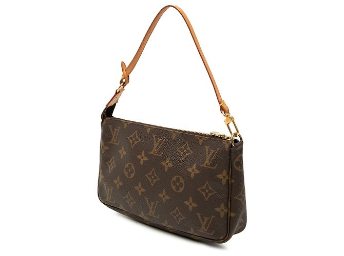 Louis Vuitton Brown Monogram Pochette Accessoires Marrom - vista 2