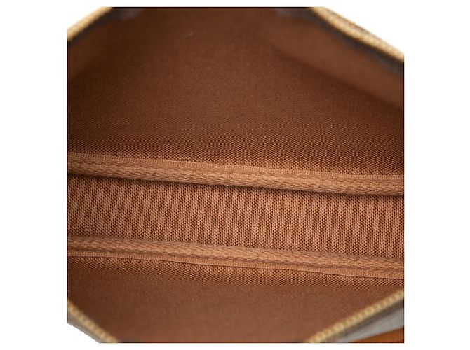 Louis Vuitton Brown Monogram Pochette Accessoires Marrom - vista 4