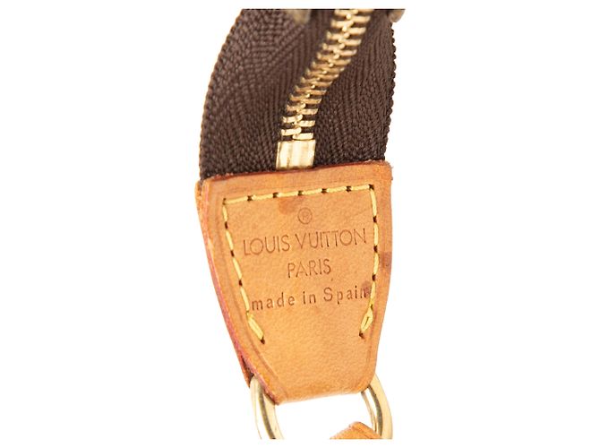 Louis Vuitton Brown Monogram Pochette Accessoires Marrom - vista 5