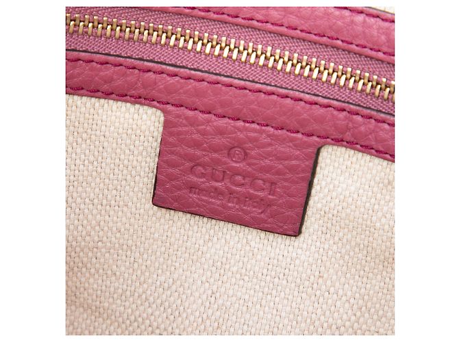 Borsa Gucci Soho Cellarius piccola in vitello viola Porpora - vista 5