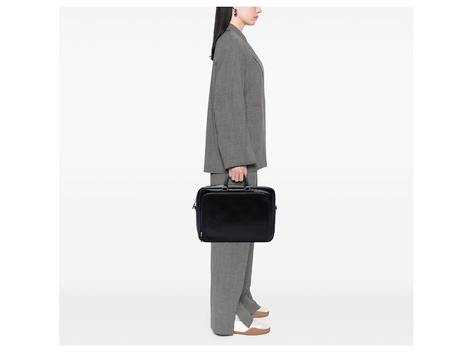 Prada Black Saffiano Business Bag - view 6