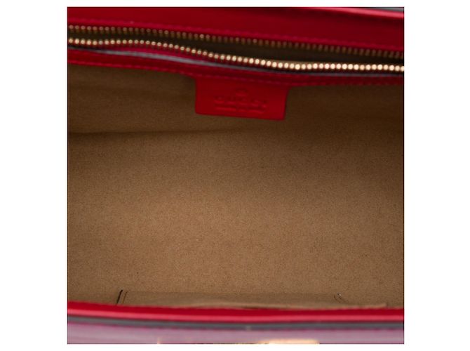 Padlock Borsa a tracolla Gucci Medium Bicolor in pelle rosa con lucchetto - vista 4