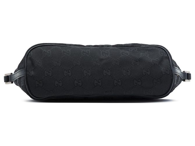 Gucci Black GG Canvas Boat Nero - vue 3
