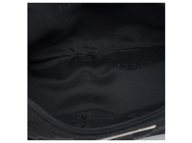 Gucci Black GG Canvas Boat Nero - vue 4