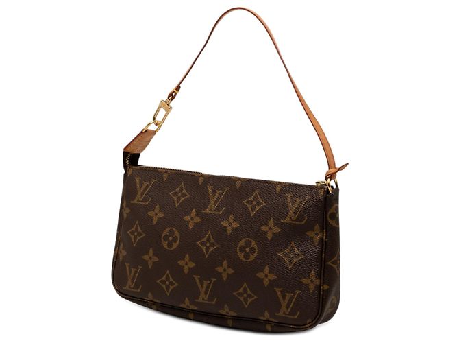 Louis Vuitton Brown Monogram Pochette Accessoires Marron - vue 2