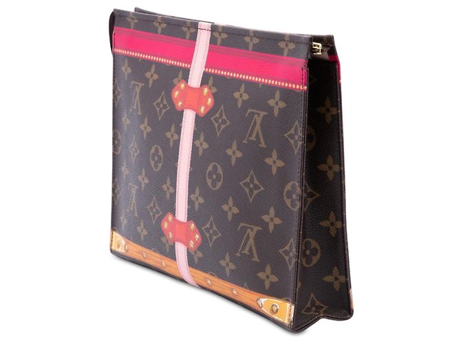 Necessaire Louis Vuitton Brown Monogram Summer Trunks 26 Marrone - vista 2