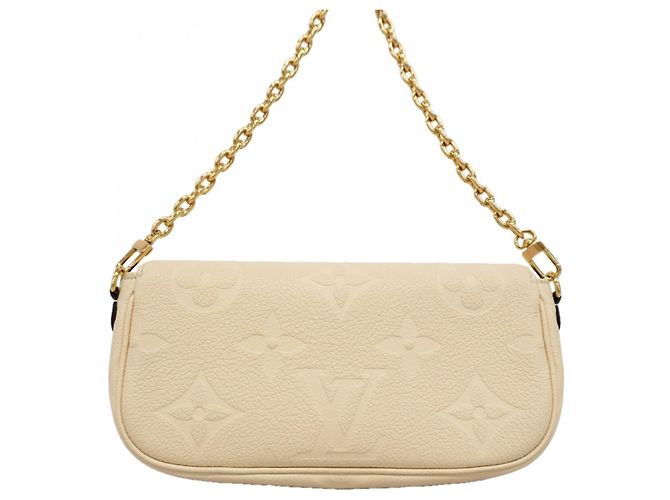 Ivy Borsa Wallet-on-Chain Louis Vuitton Monogram Empreinte Crudo - vista 8
