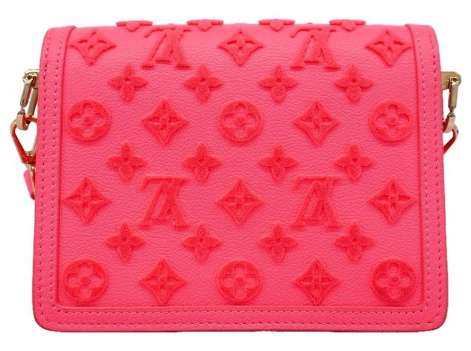 Borsa a tracolla Louis Vuitton Dauphine MINI Rosa - vista 13