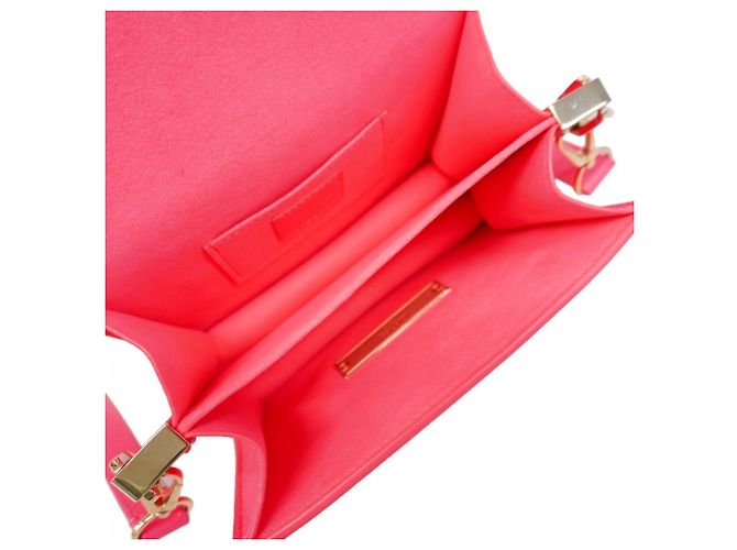 Borsa a tracolla Louis Vuitton Dauphine MINI Rosa - vista 4