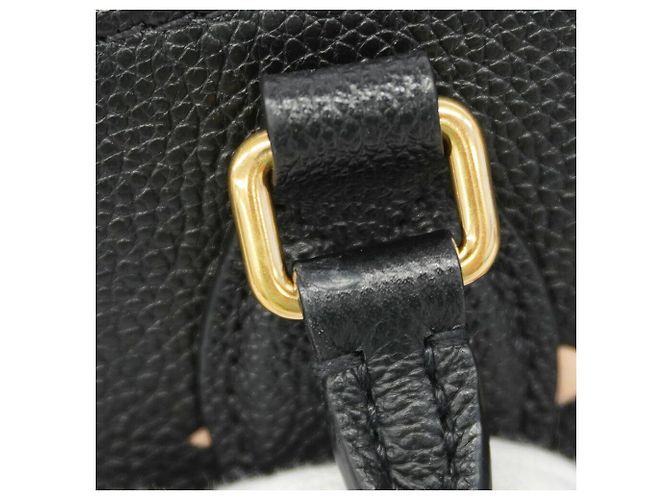 Sac à main Louis Vuitton Monogram Empreinte Bicolor OnTheGo PM Noir Beige - vue 10