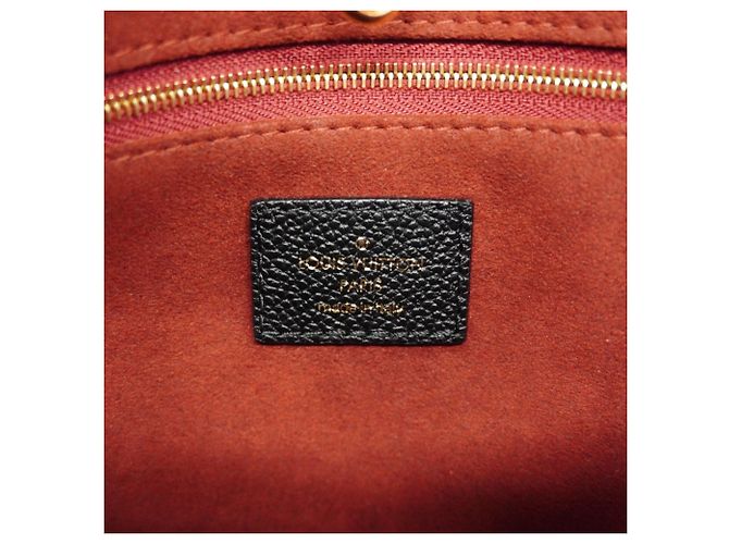 Sac à main Louis Vuitton Monogram Empreinte Bicolor OnTheGo PM Noir Beige - vue 5