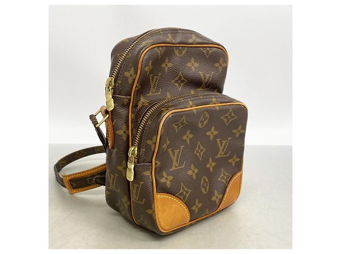 Borsa a tracolla Louis Vuitton Monogram Amazon Marrone - vista 2