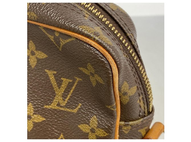 Borsa a tracolla Louis Vuitton Monogram Amazon Marrone - vista 8