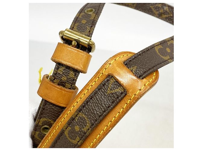 Borsa a tracolla Louis Vuitton Monogram Amazon Marrone - vista 9