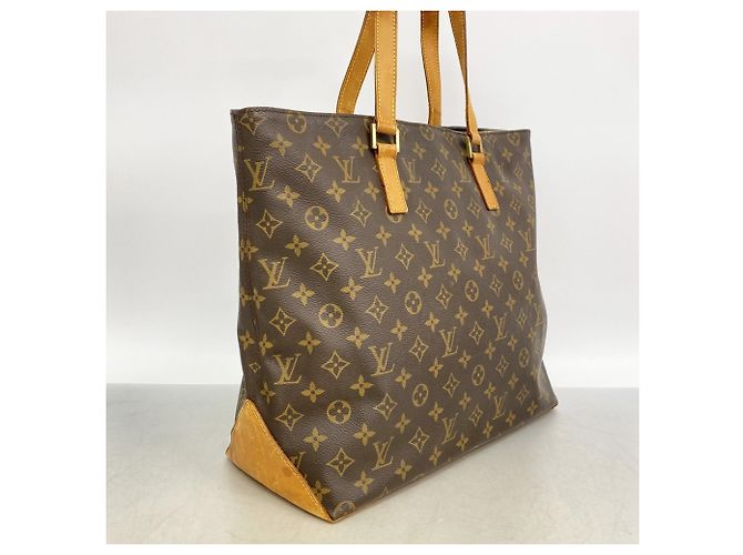 Borsa Cabas Mezzo Monogram Louis Vuitton Marrone - vista 2