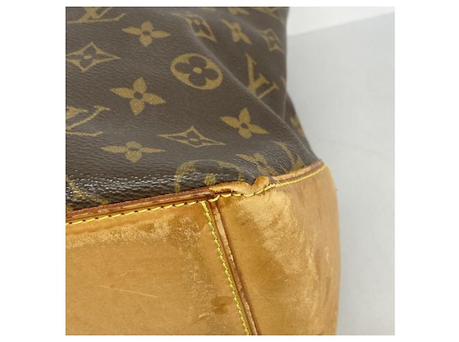 Borsa Cabas Mezzo Monogram Louis Vuitton Marrone - vista 6