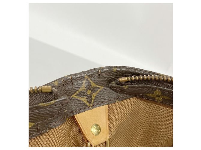 Borsa Cabas Mezzo Monogram Louis Vuitton Marrone - vista 7