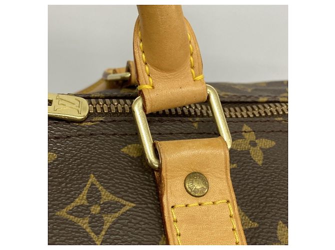 Louis Vuitton Boston Monogram Keepall Bandoulière 60 Marrone - vista 12