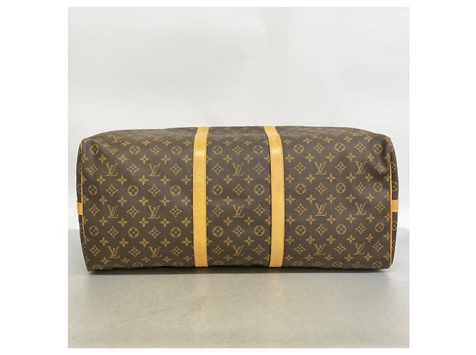 Louis Vuitton Boston Monogram Keepall Bandoulière 60 Marrone - vista 3