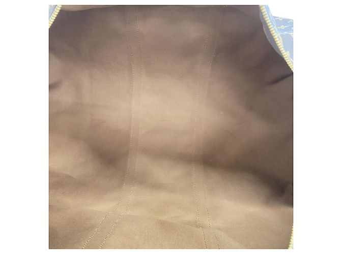 Louis Vuitton Boston Monogram Keepall Bandoulière 60 Marrone - vista 4
