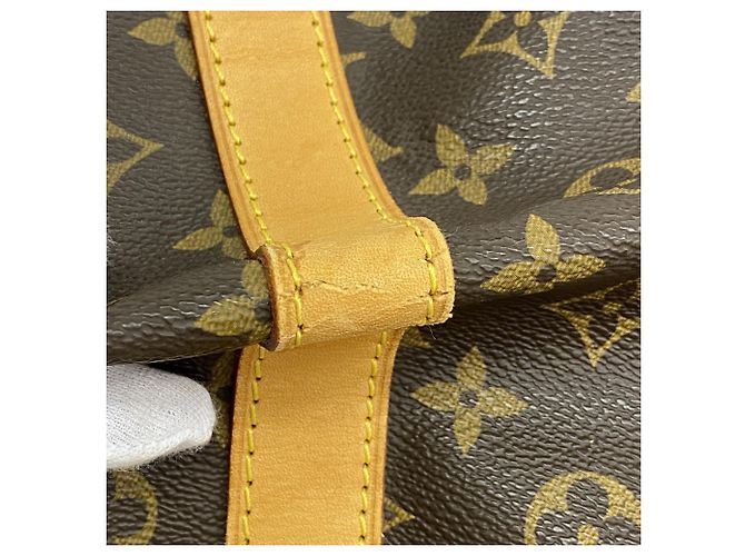 Louis Vuitton Boston Monogram Keepall Bandoulière 60 Marrone - vista 6