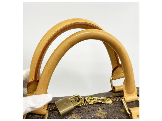 Louis Vuitton Boston Monogram Keepall Bandoulière 60 Marrone - vista 8