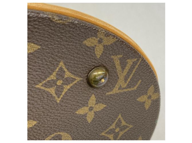 Louis Vuitton Monogram Bucket PM Tote Bag Braun - Ansicht 10