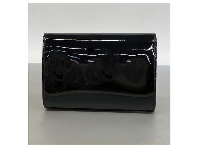 Borsa a tracolla Louis Vuitton Pochette Louise PM Black Nero - vista 8