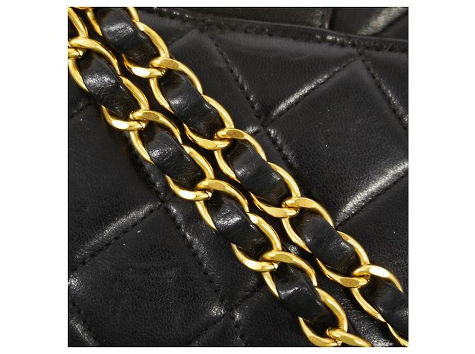 Borsa a tracolla Chanel Matelassé Nero - vista 8