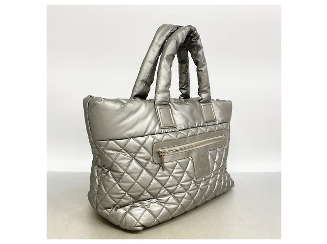 Chanel Coco Cocoon Tote Bag Grau Braun - Ansicht 2