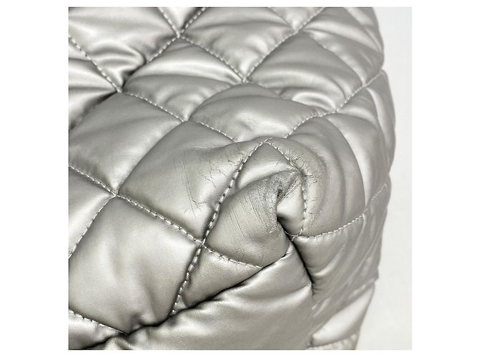 Chanel Coco Cocoon Tote Bag Grau Braun - Ansicht 6