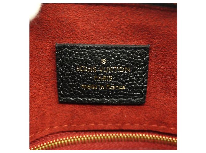 Borsa Louis Vuitton Monogram Empreinte Bicolor Speedy Bandoulière 25 Nero Beige - vista 5