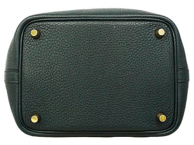 Hermès Borsa Hermes Picotin Lock PM in Verde - vista 3