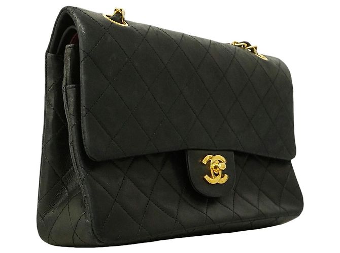 Borsa a tracolla Chanel Matelassé Nero - vista 2