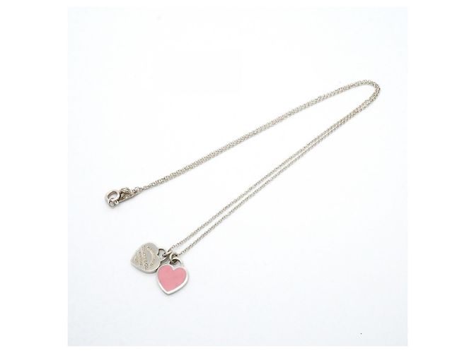 Collana Tiffany & Co. Double Return to Heart Rosa - vista 3