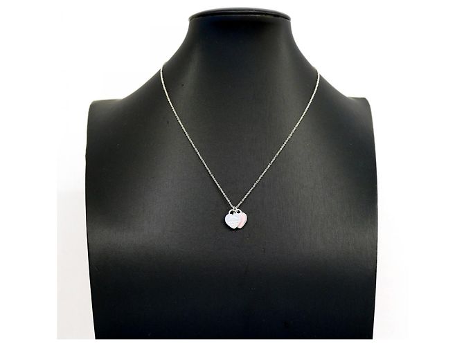 Collana Tiffany & Co. Double Return to Heart Rosa - vista 7
