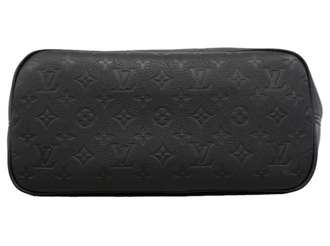 Borsa Tote Louis Vuitton Monogram Empreinte Neverfull MM Nero - vista 3