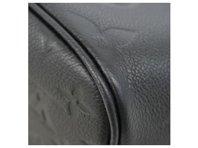Borsa Tote Louis Vuitton Monogram Empreinte Neverfull MM Nero - vista 6