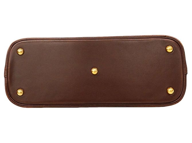 Hermès Borsa Hermes Bolide 31 in pelle di vitello Box Brûlée Marrone - vista 3