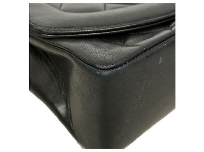 Borsa a tracolla Chanel Diana Chain Nero - vista 6