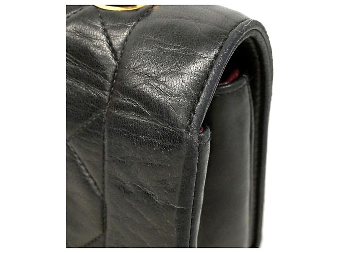 Borsa a tracolla Chanel Diana Chain Nero - vista 9